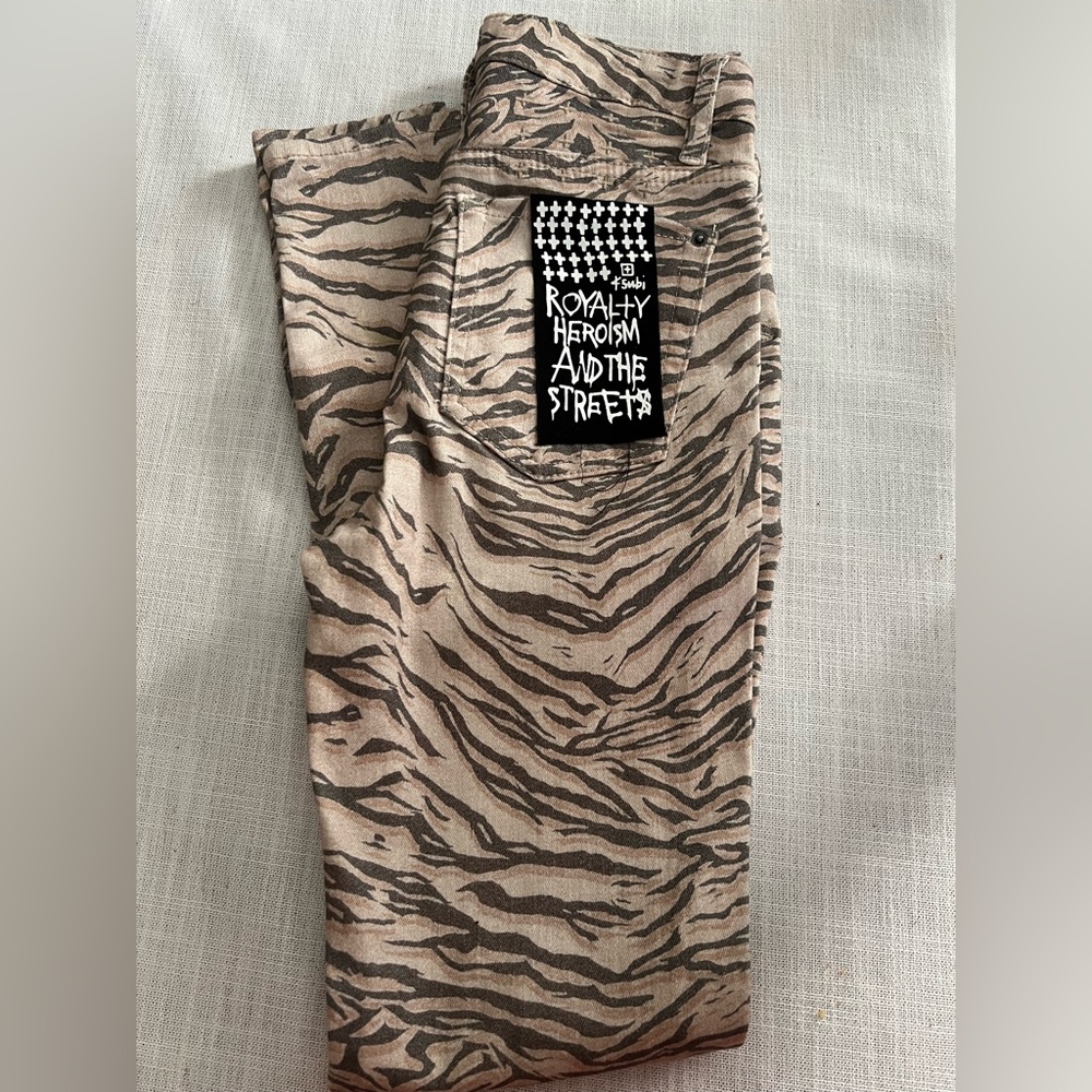 Ksubi Hi N Wasted Pantera Super Skinny High Rise Pants, Size 24, NWT. - Picture 2 of 11